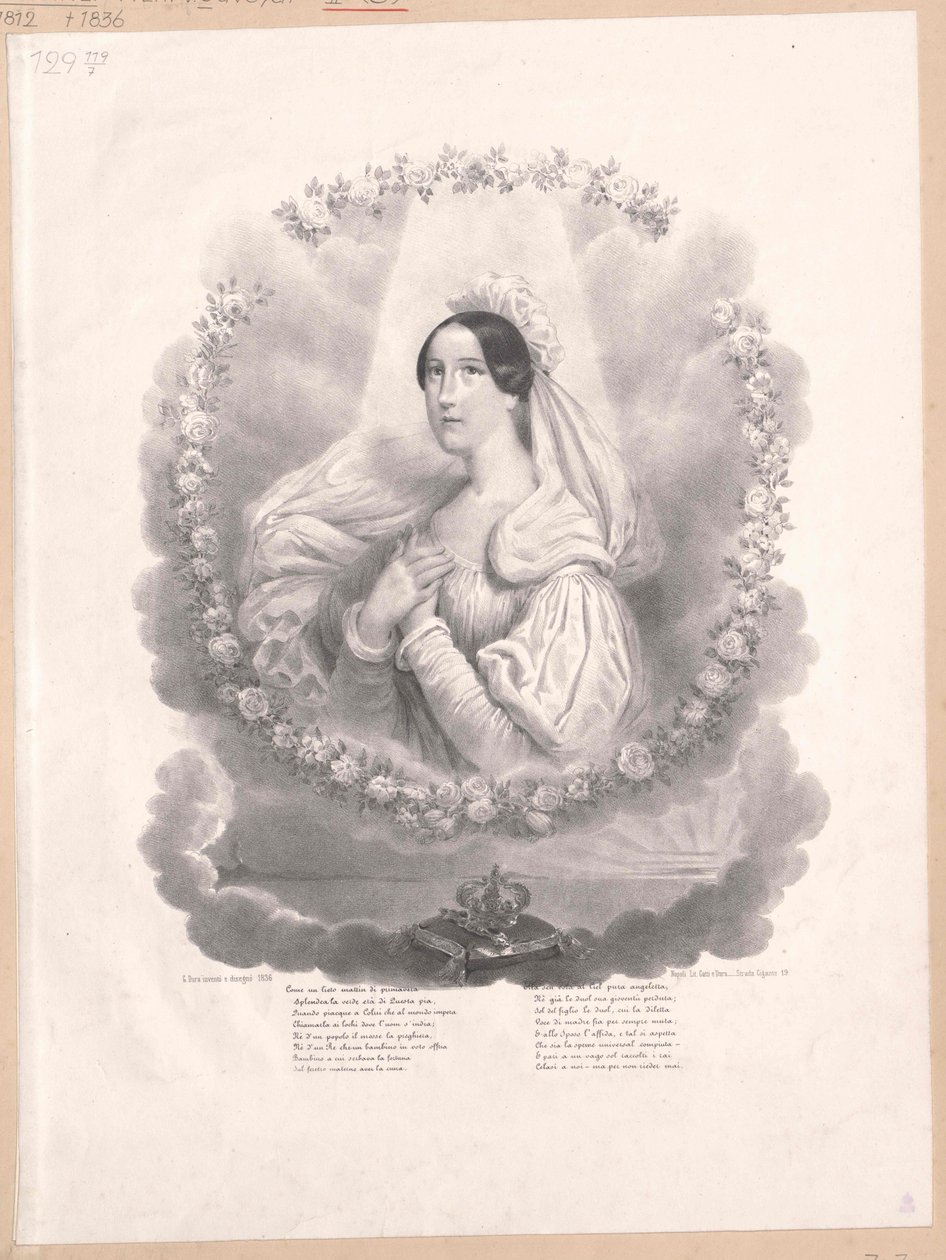 Principessa di Savoia Cristina da Artist Unknown