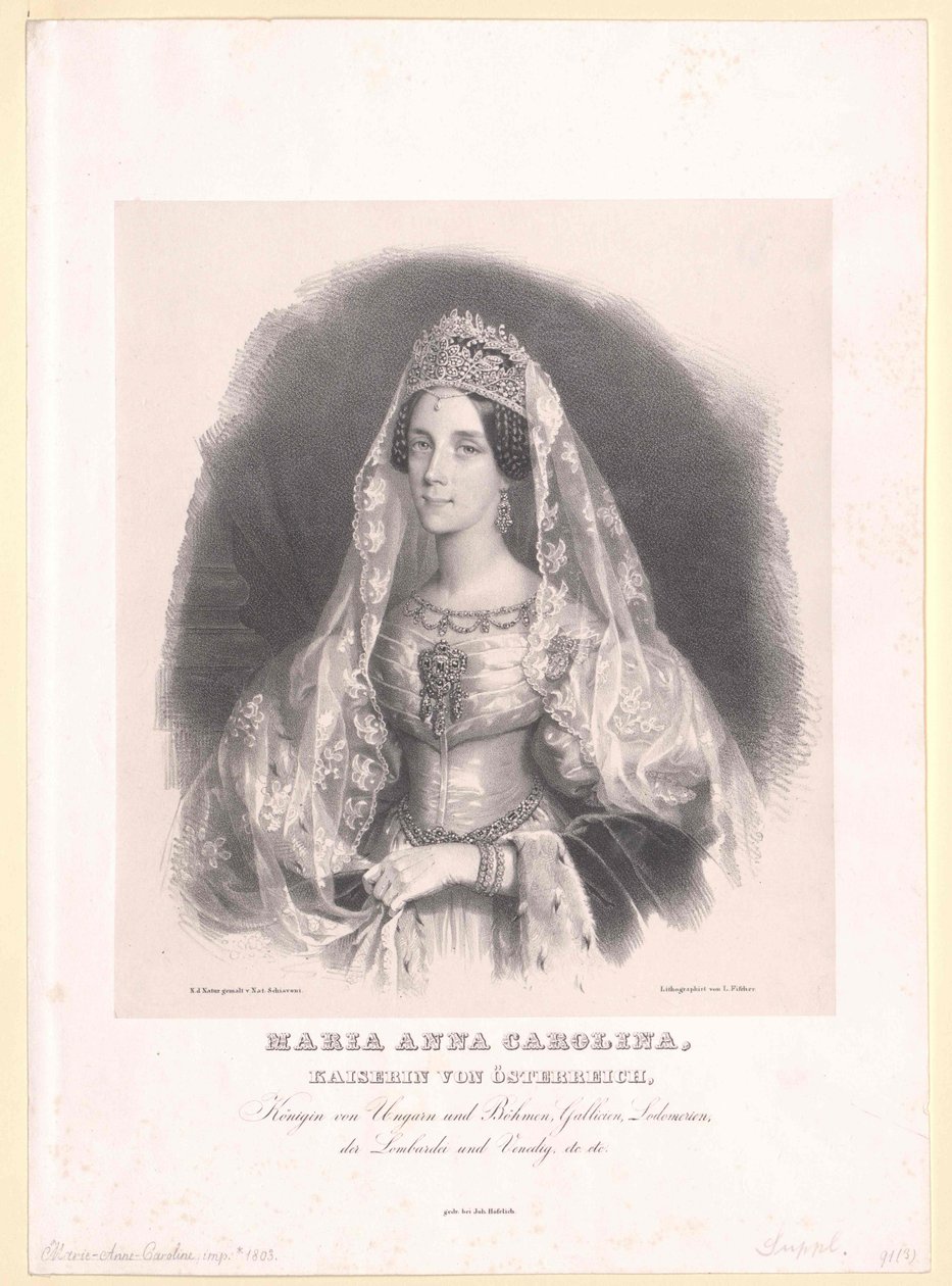 Principessa di Savoia-Sardegna Maria Anna da Artist Unknown