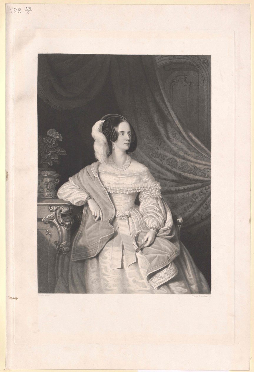 Principessa di Savoia-Sardegna Maria Anna da Artist Unknown