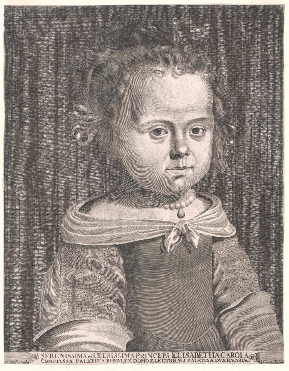 Principessa del palazzo Elisabetta Carlotta da Artist Unknown