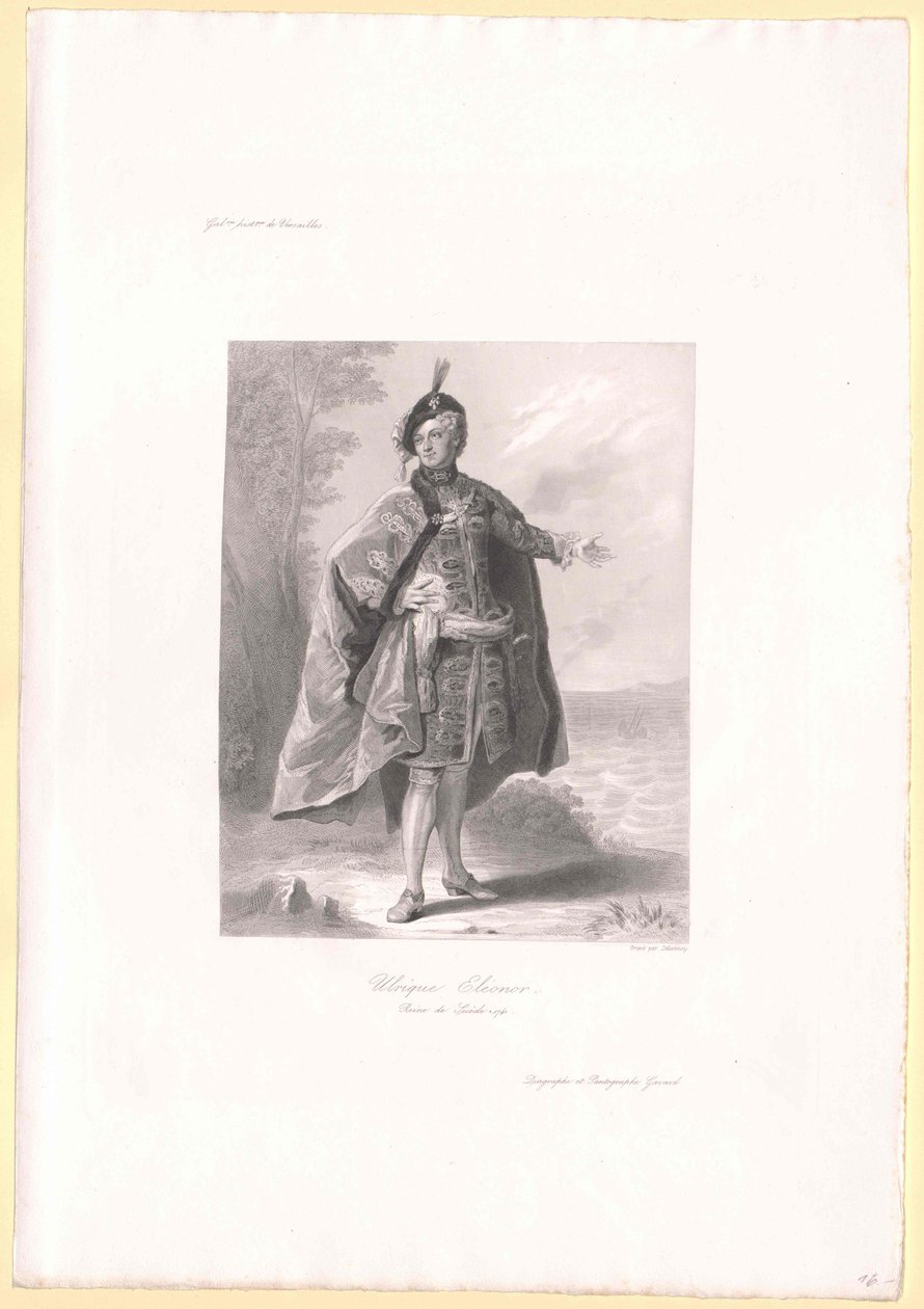 Regina di Svezia Ulrika Eleanor da Artist Unknown