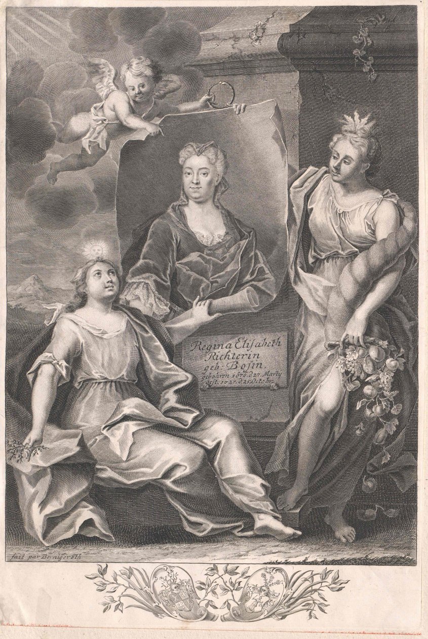 Signora Regina Elisabeth Bose da Artist Unknown
