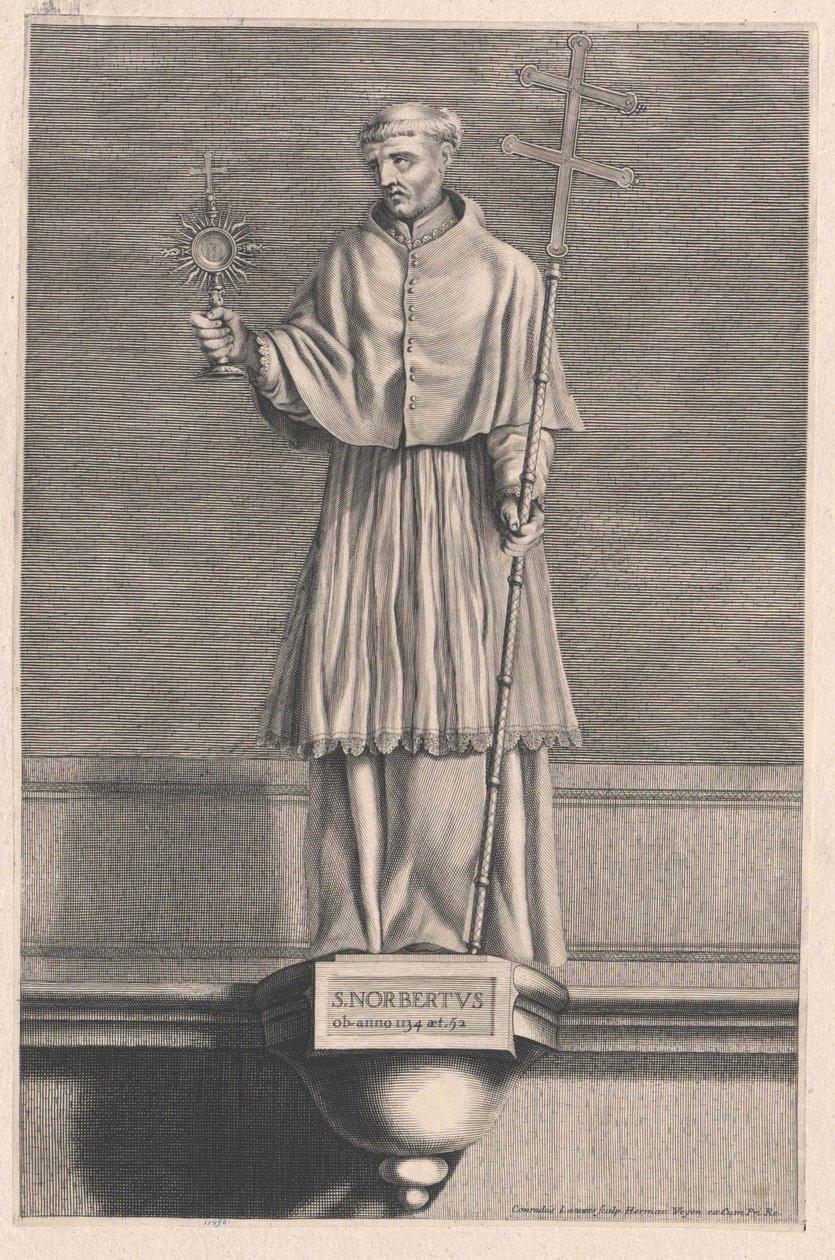 San Norberto di Xanten da Artist Unknown