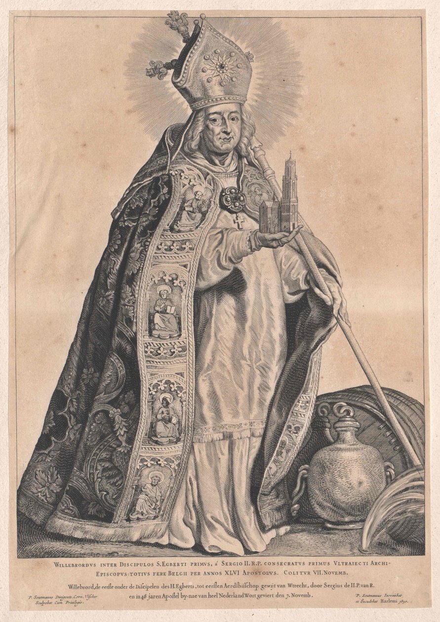 San Willibrord da Artist Unknown