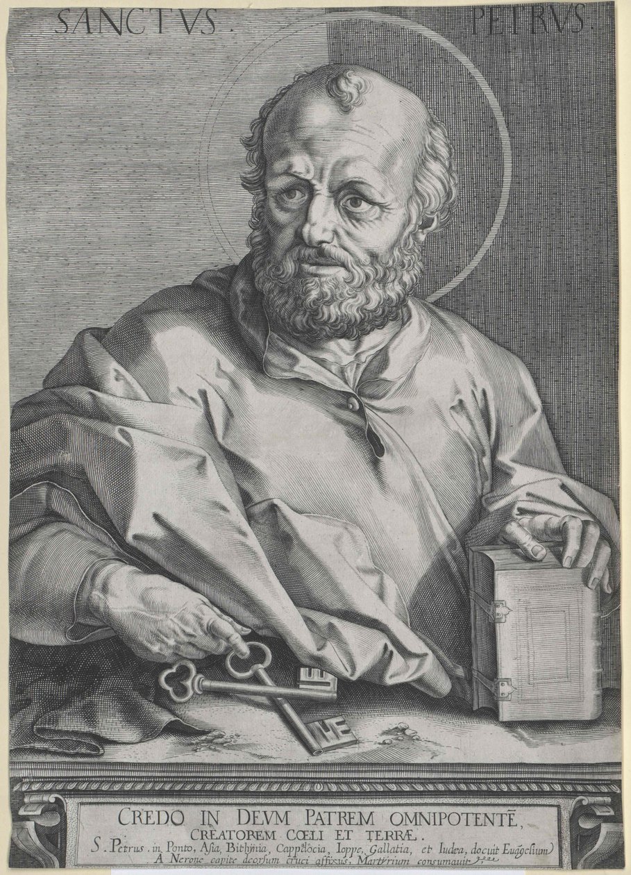 Il santo apostolo Pietro da Artist Unknown