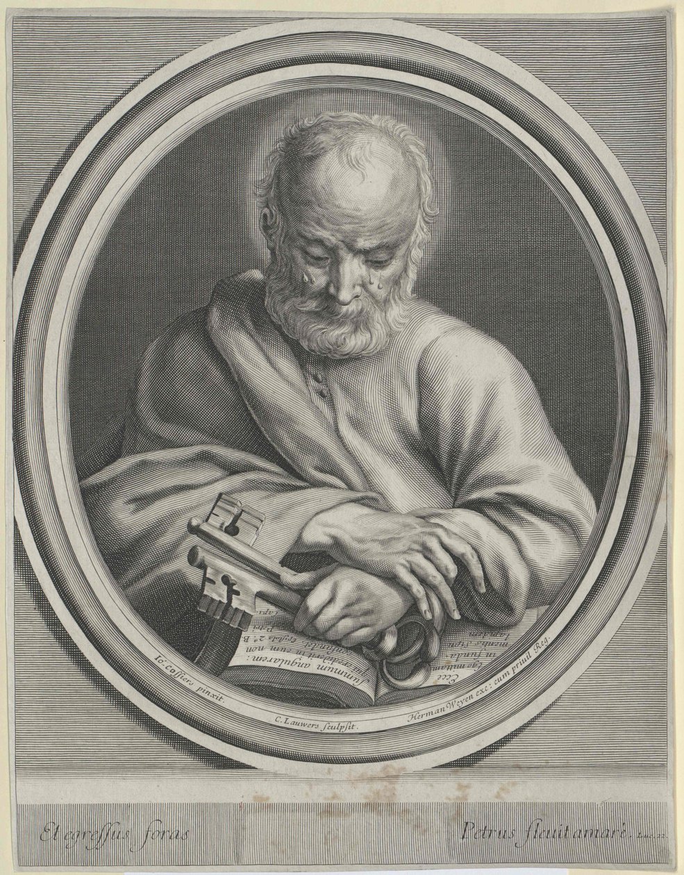 Il santo apostolo Pietro da Artist Unknown