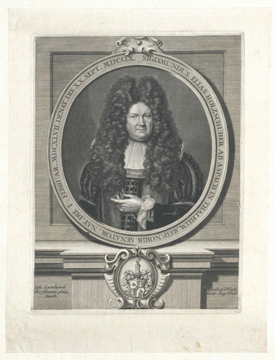 Sigismondo Elia Holzschuher di Aspach e Thalheim da Artist Unknown