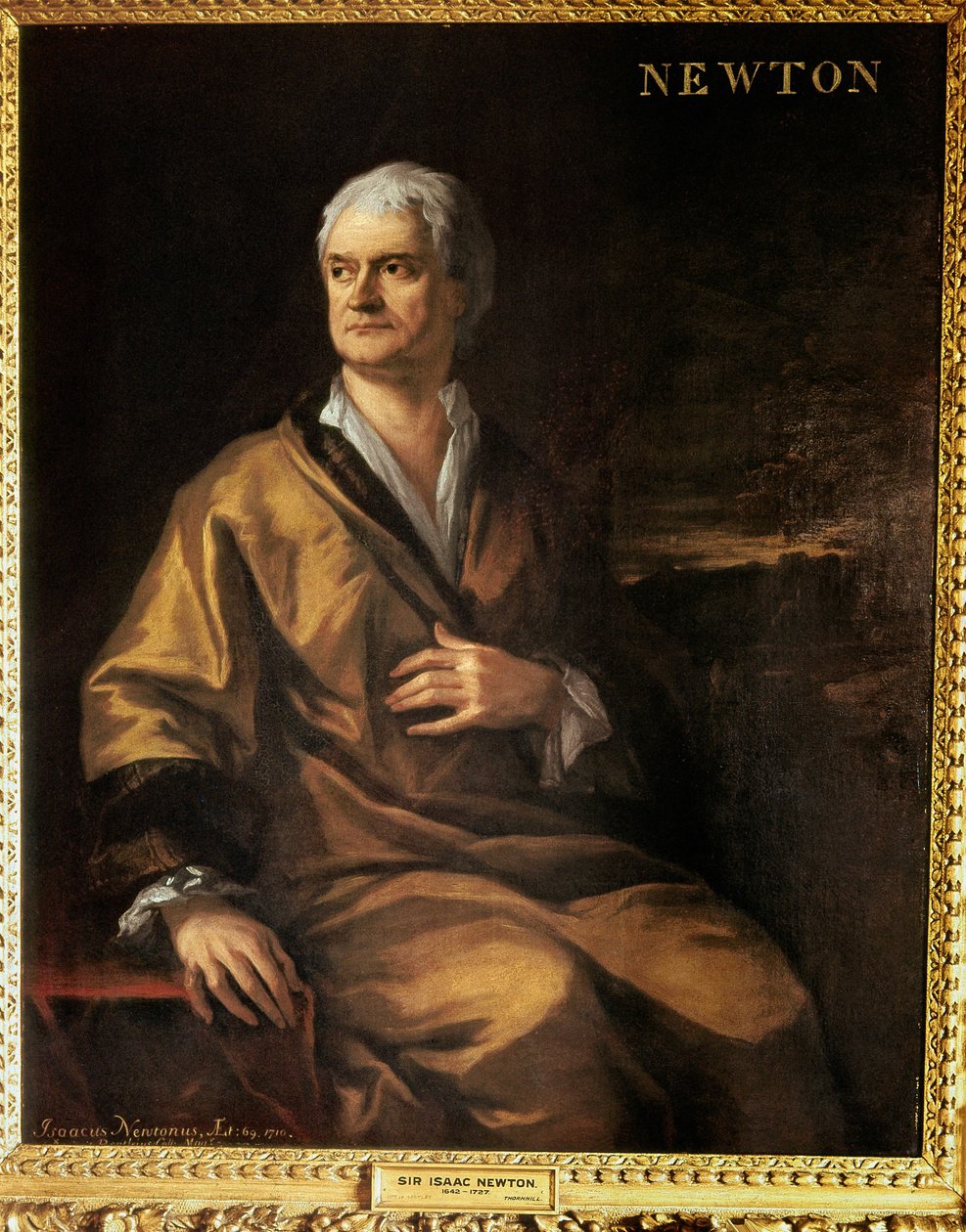 Sir Isaac Newton (dipinto) da Artist Unknown