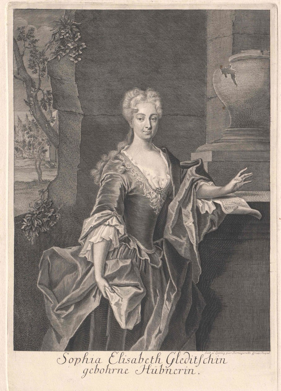 Sophia Elisabeth Huebner da Artist Unknown
