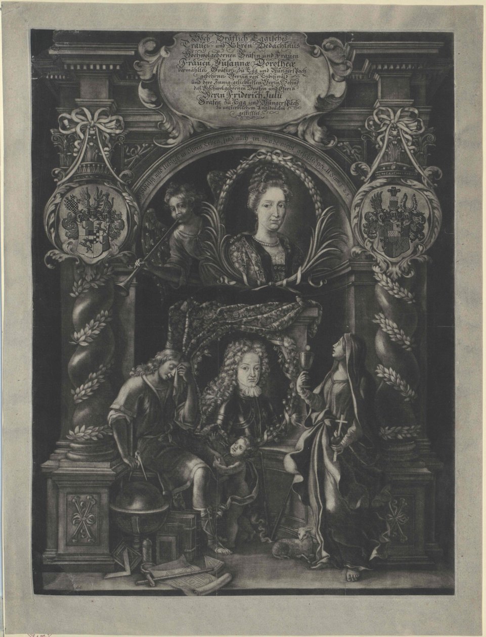 Susanna Dorothea von Eybiswald da Artist Unknown