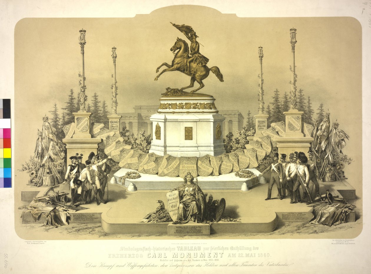 Tableau storico simbolico-grafico per la rivelazione solenne del monumento dell