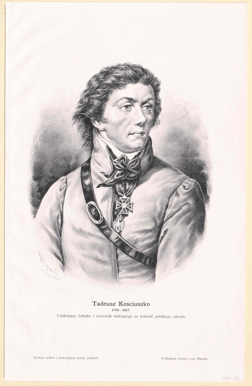 Tadeusz Kosciusko da Artist Unknown