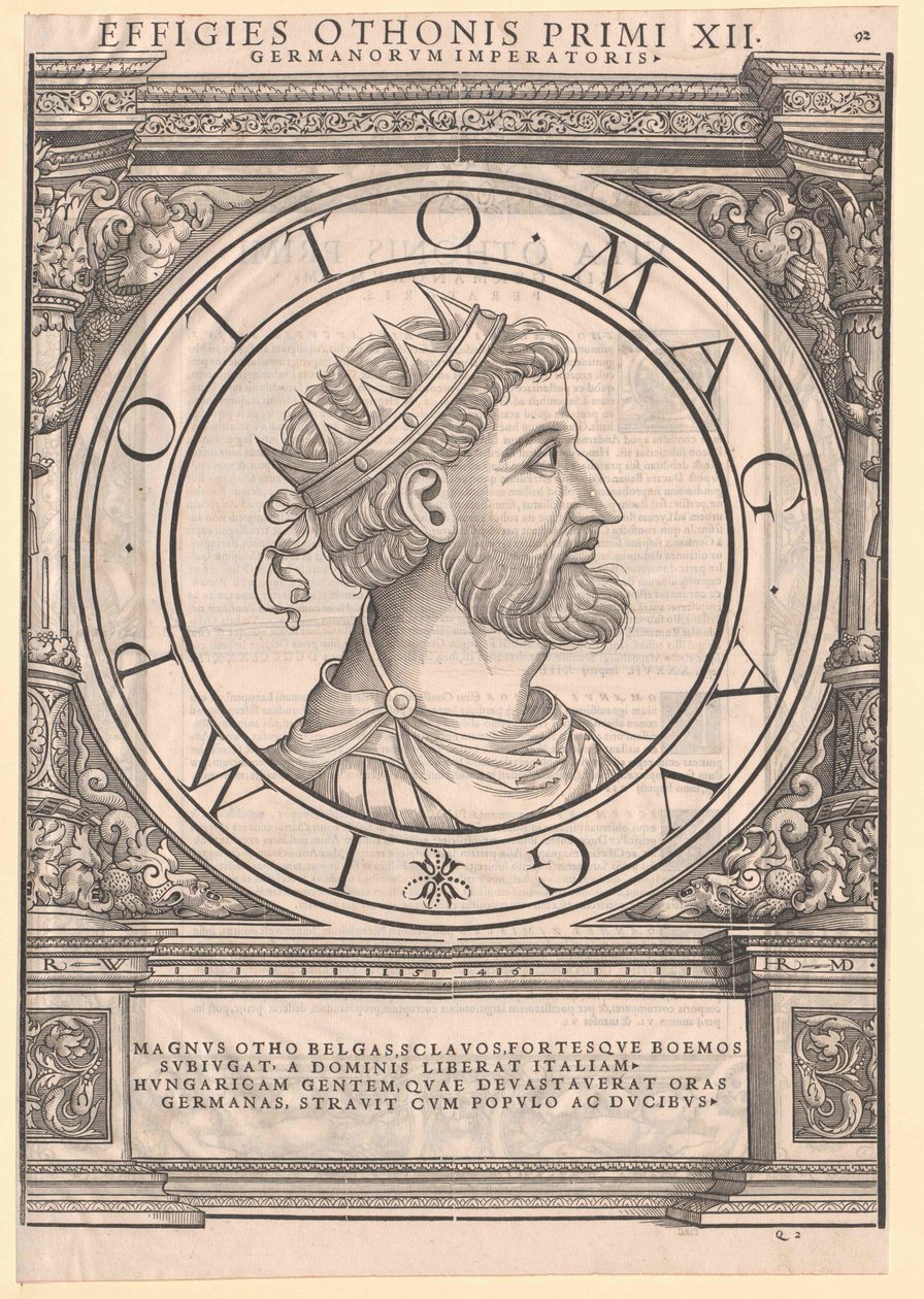 Il grande imperatore Ottone I da Artist Unknown