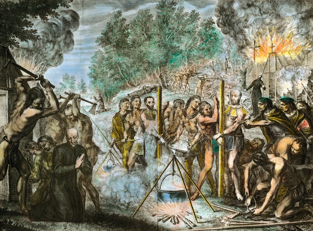 Il martire dei sacerdoti tra gli indiani d