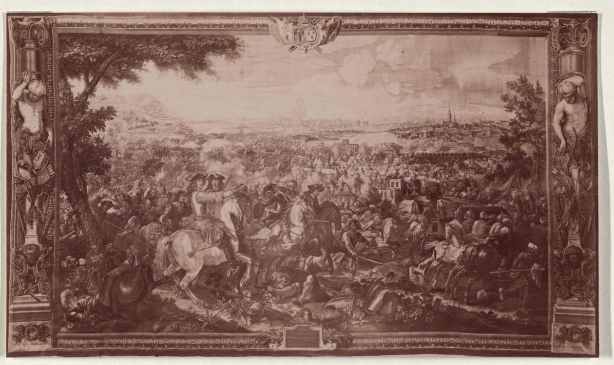 Il sollievo di Vienna nel 1683 - Arazzo Gobelin nella "Ritterstube" del Palazzo Hofburg di Vienna da Artist Unknown