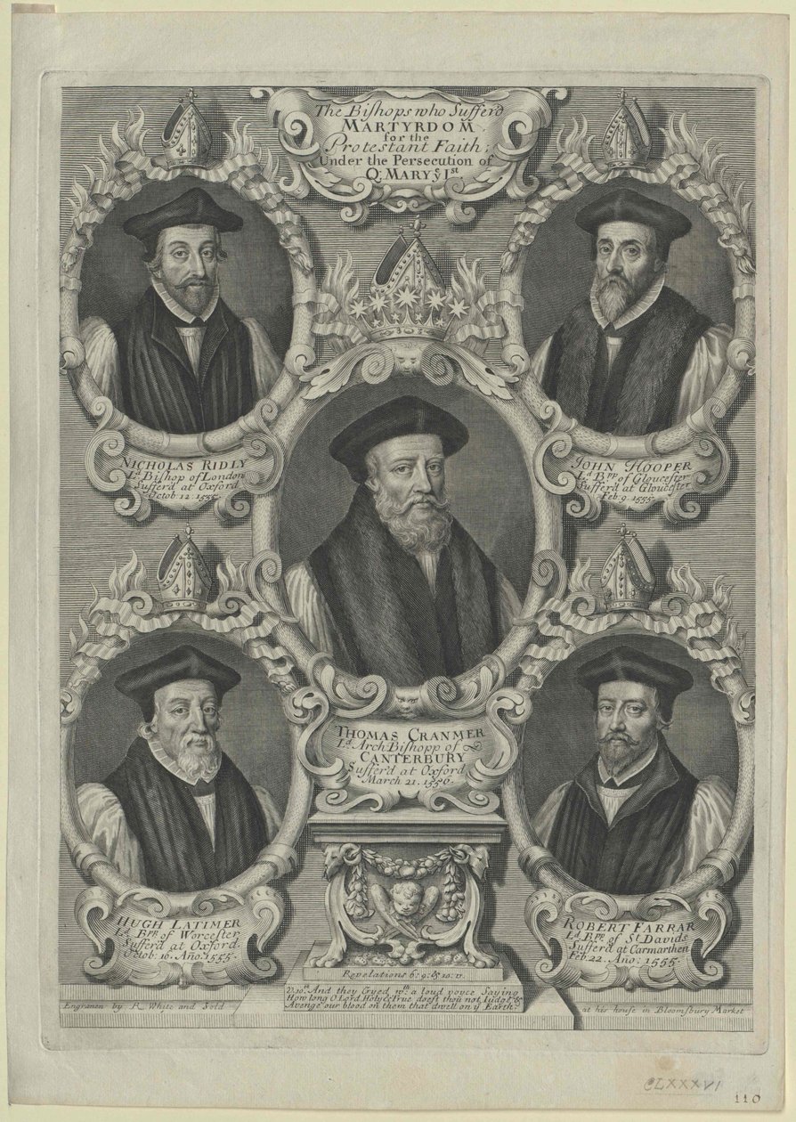 Thomas Cranmer da Artist Unknown