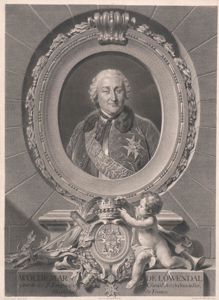Valdemar conte Loewendal da Artist Unknown