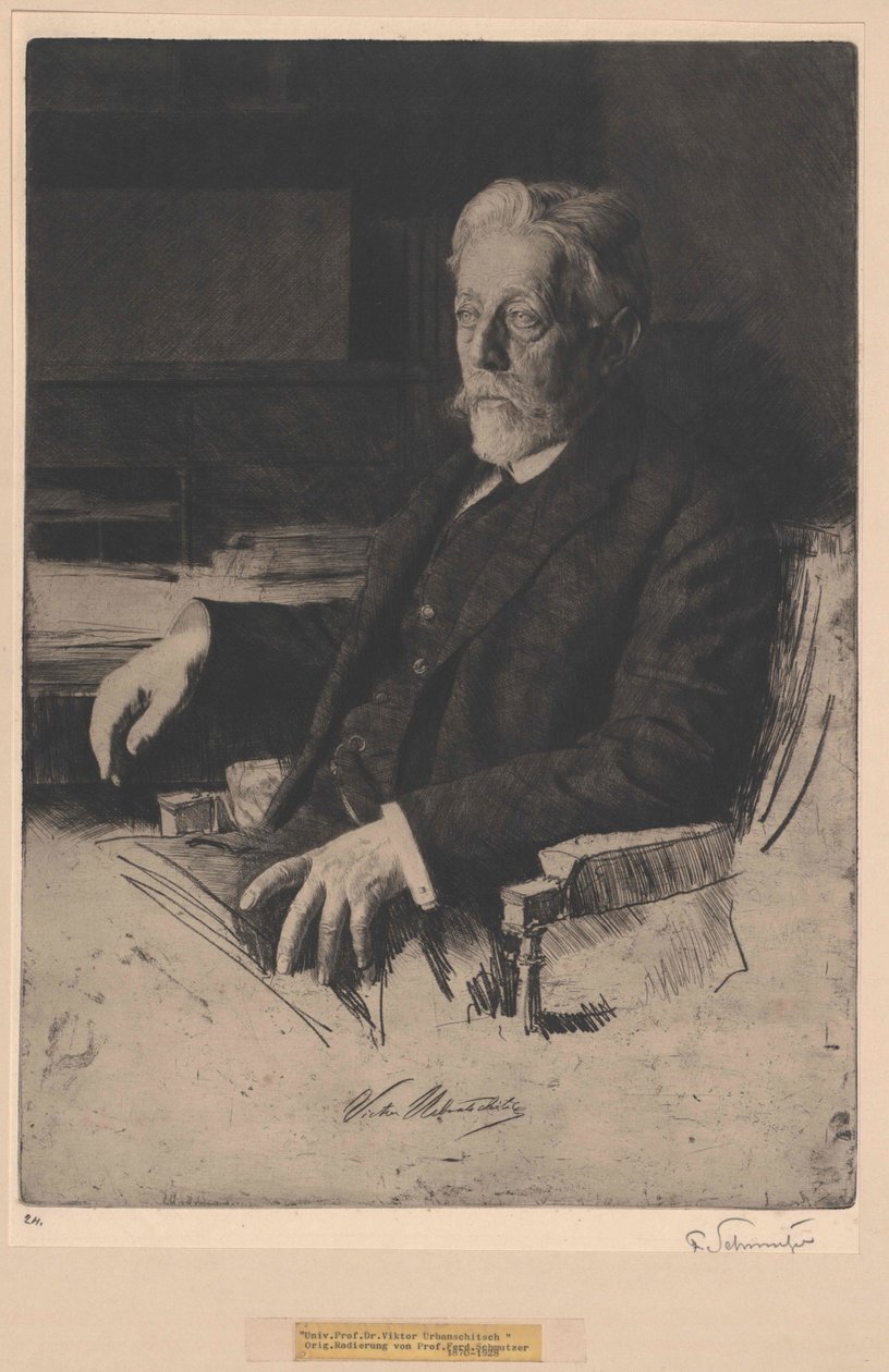 Victor Urbantschitsch da Artist Unknown