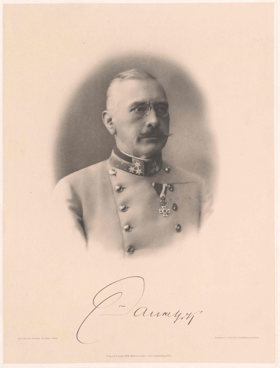 Viktor conte Dankl von Krasnik da Artist Unknown