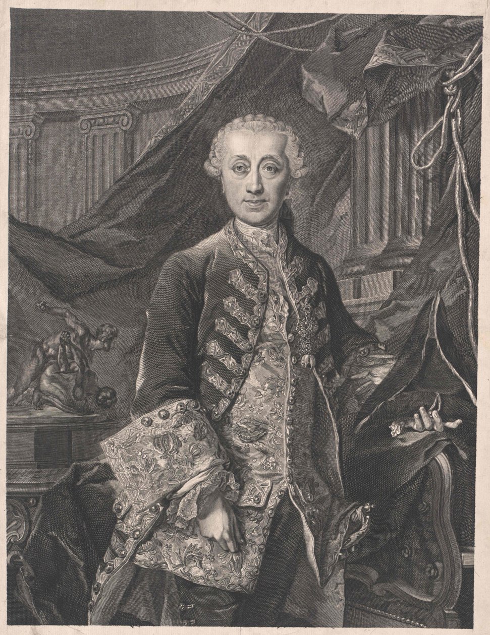 Wenzel Anton, principe di Kaunitz-Rietberg da Artist Unknown
