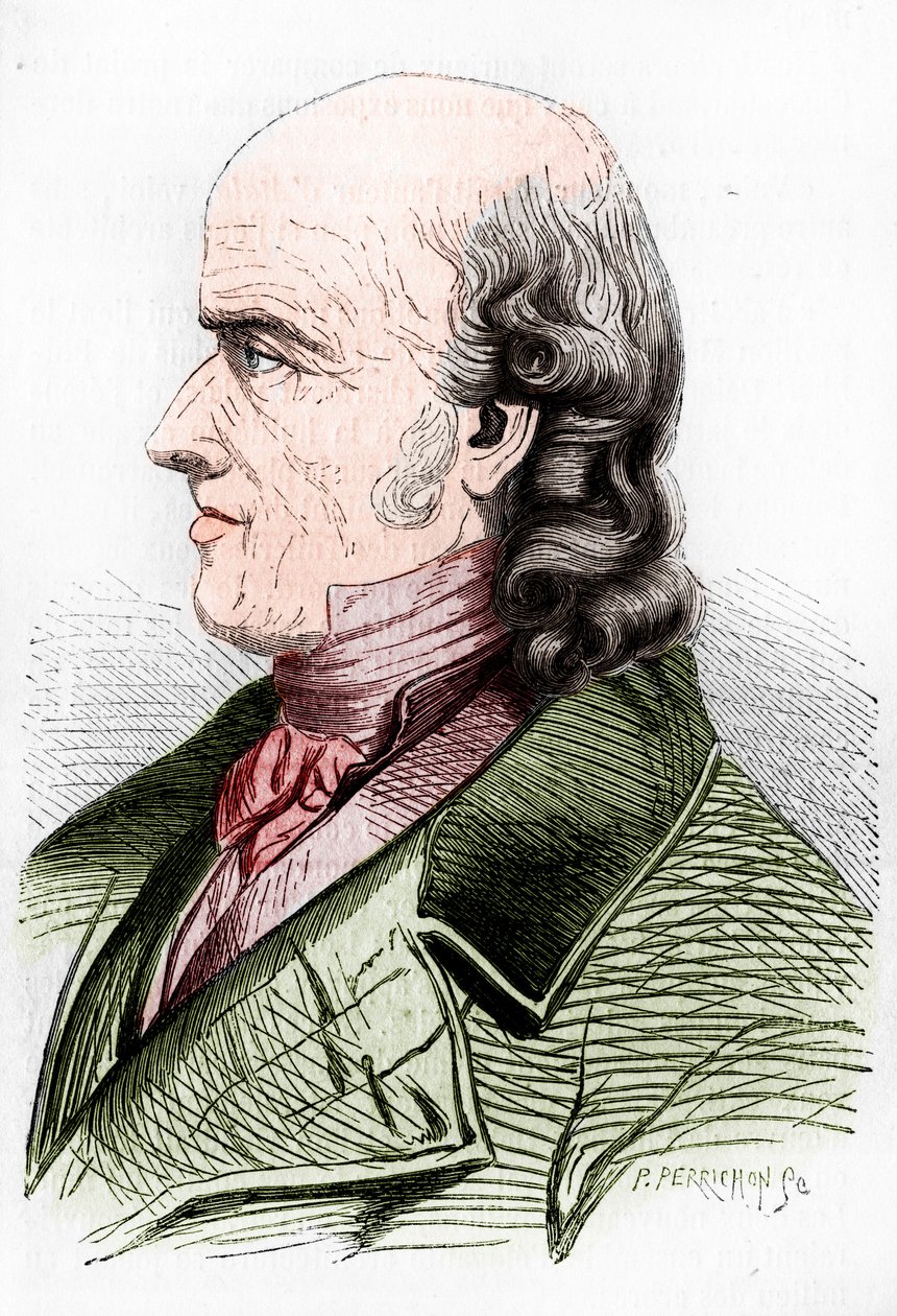 ritratto di Samuel Hahnemann, padre dell