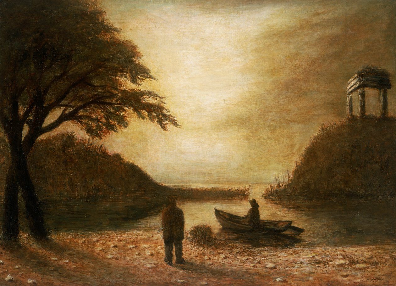 Paesaggio serale, 1934 da Arturo Nathan