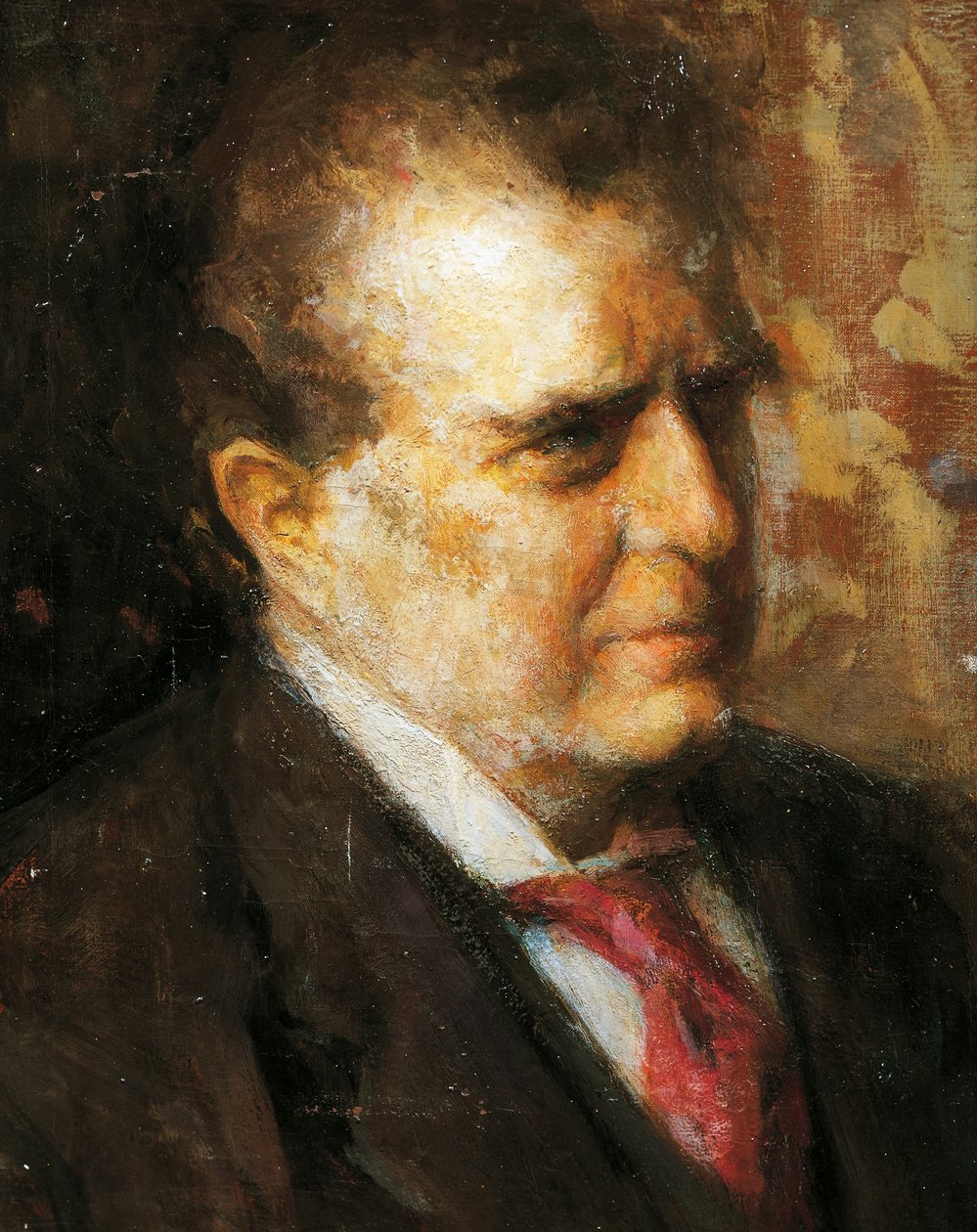 Ritratto di Pietro Mascagni da Arturo Rietti