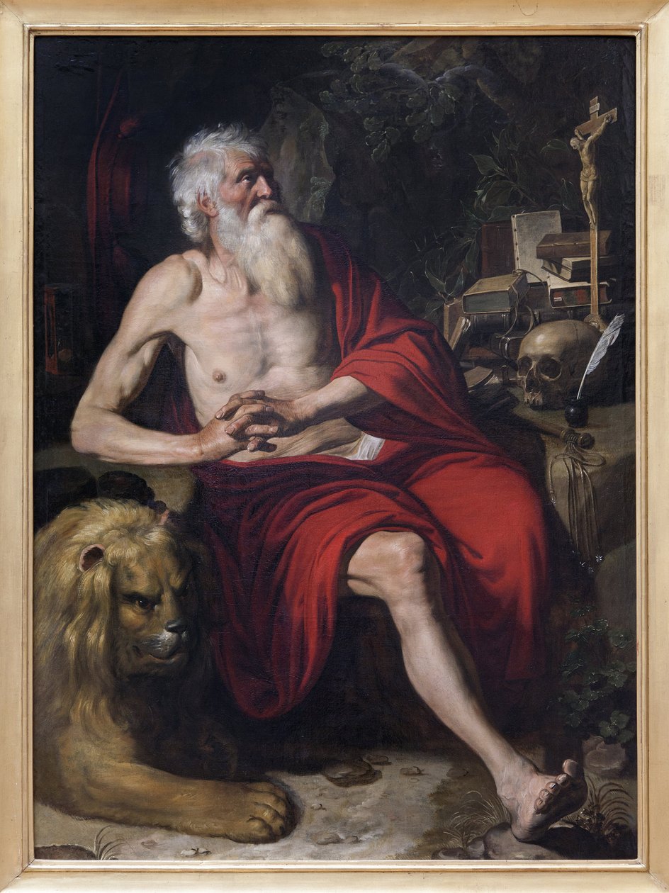 San Girolamo che medita da Artus Wolfaerts or Wolffort