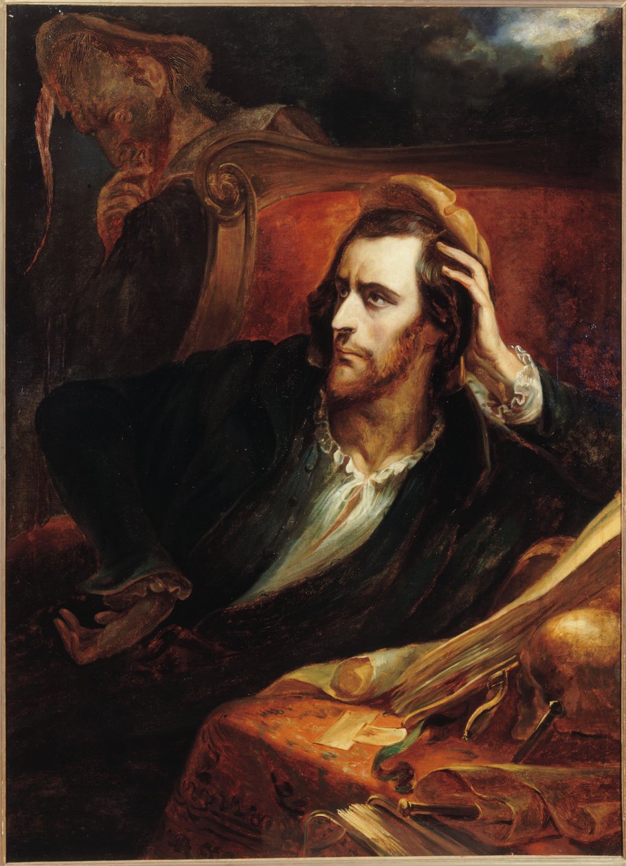 Faust nel suo studio da Ary Scheffer