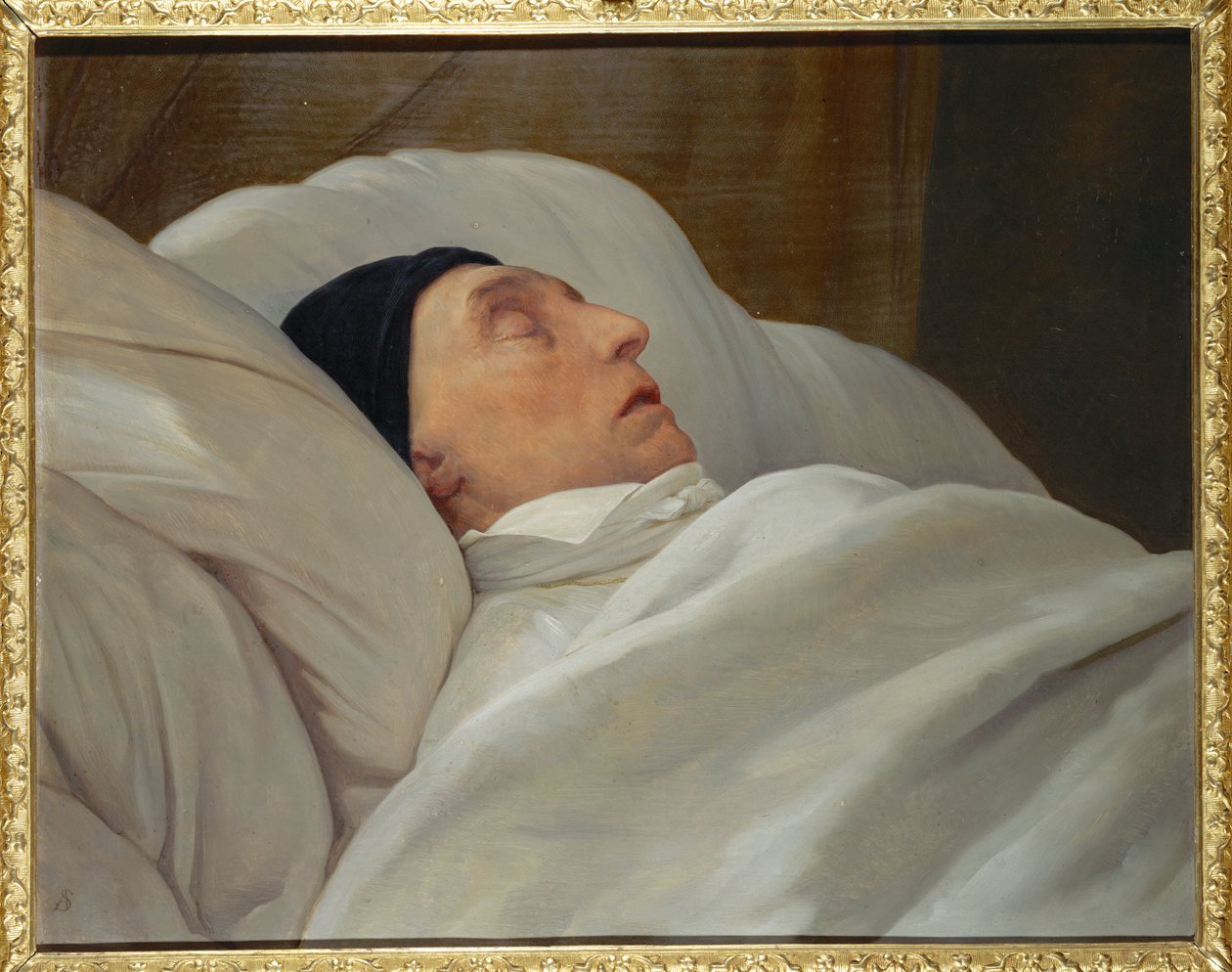 Il generale Marie Paul marchese de Lafayette ... (dipinto su tela) da Ary Scheffer