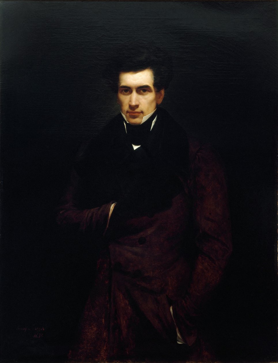 Ritratto di Armand Carrel da Ary Scheffer