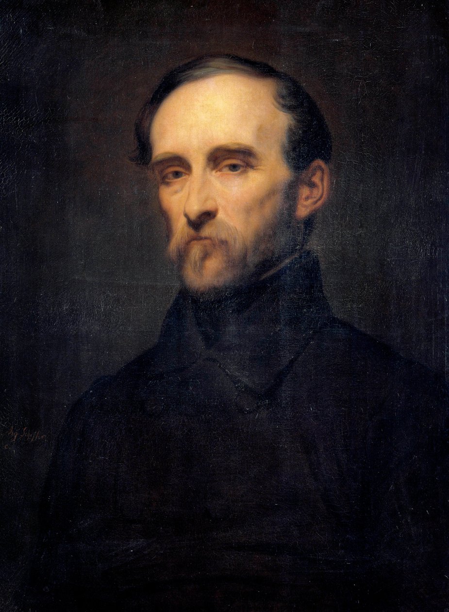 Ritratto di Eugene Cavaignac (1802-1857) Governatore Generale dell