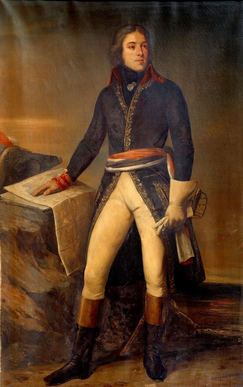 Ritratto del generale Lazare Louis Hoche (1768-1797) da Ary Scheffer
