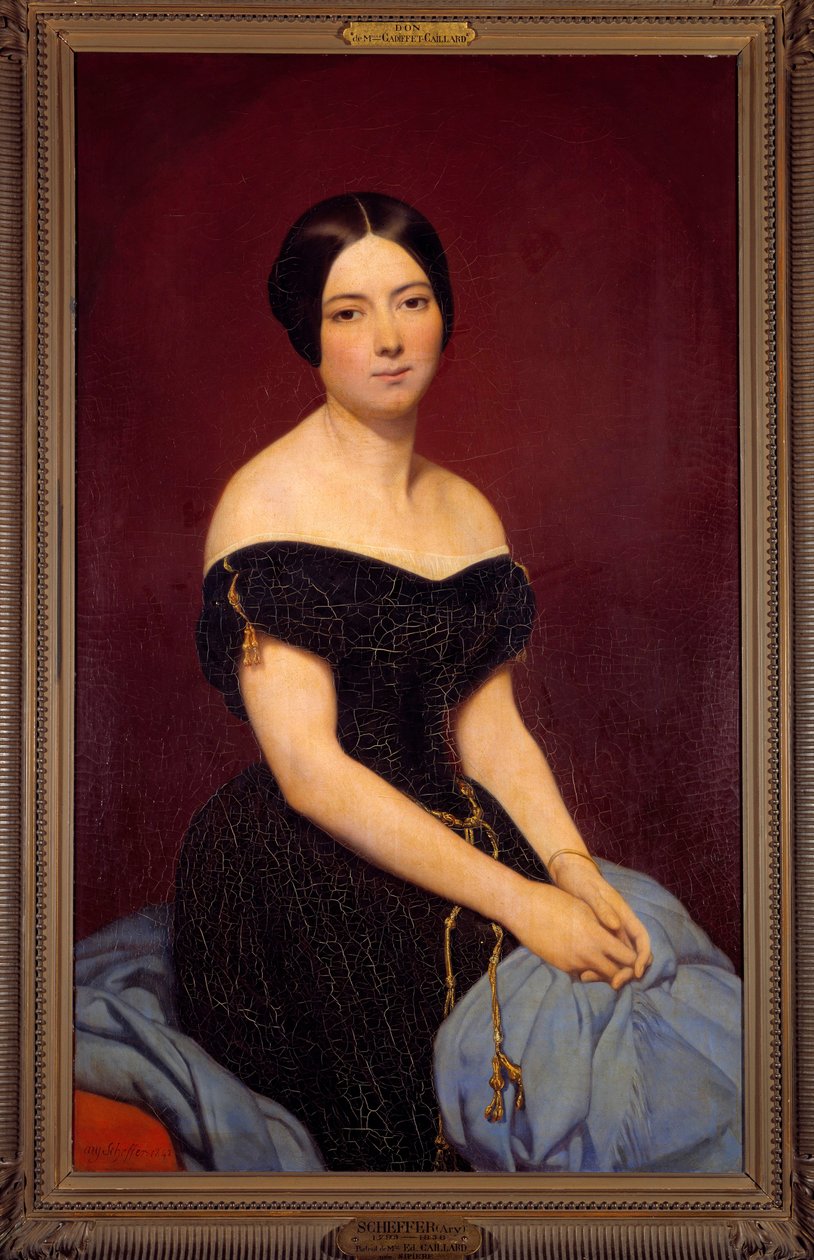 Ritratto di Madame Edmond Caillard nata Sipierre da Ary Scheffer