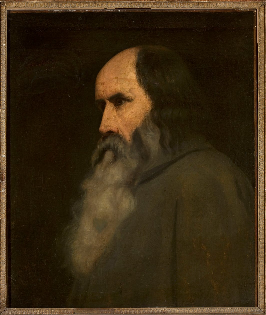 Ritratto di un uomo anziano (Berthold Schwarz) da Ary Scheffer