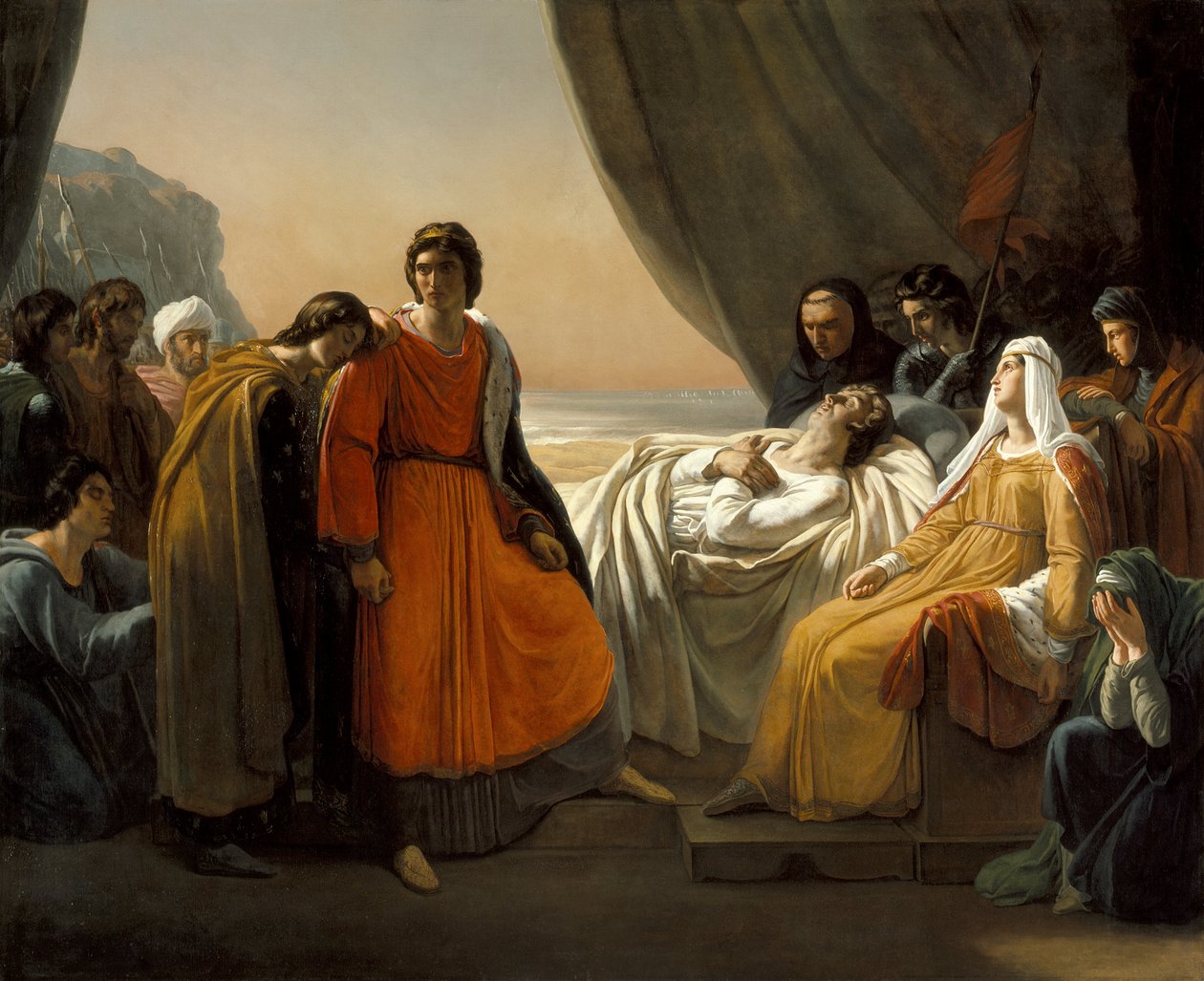 La morte di San Luigi da Ary Scheffer