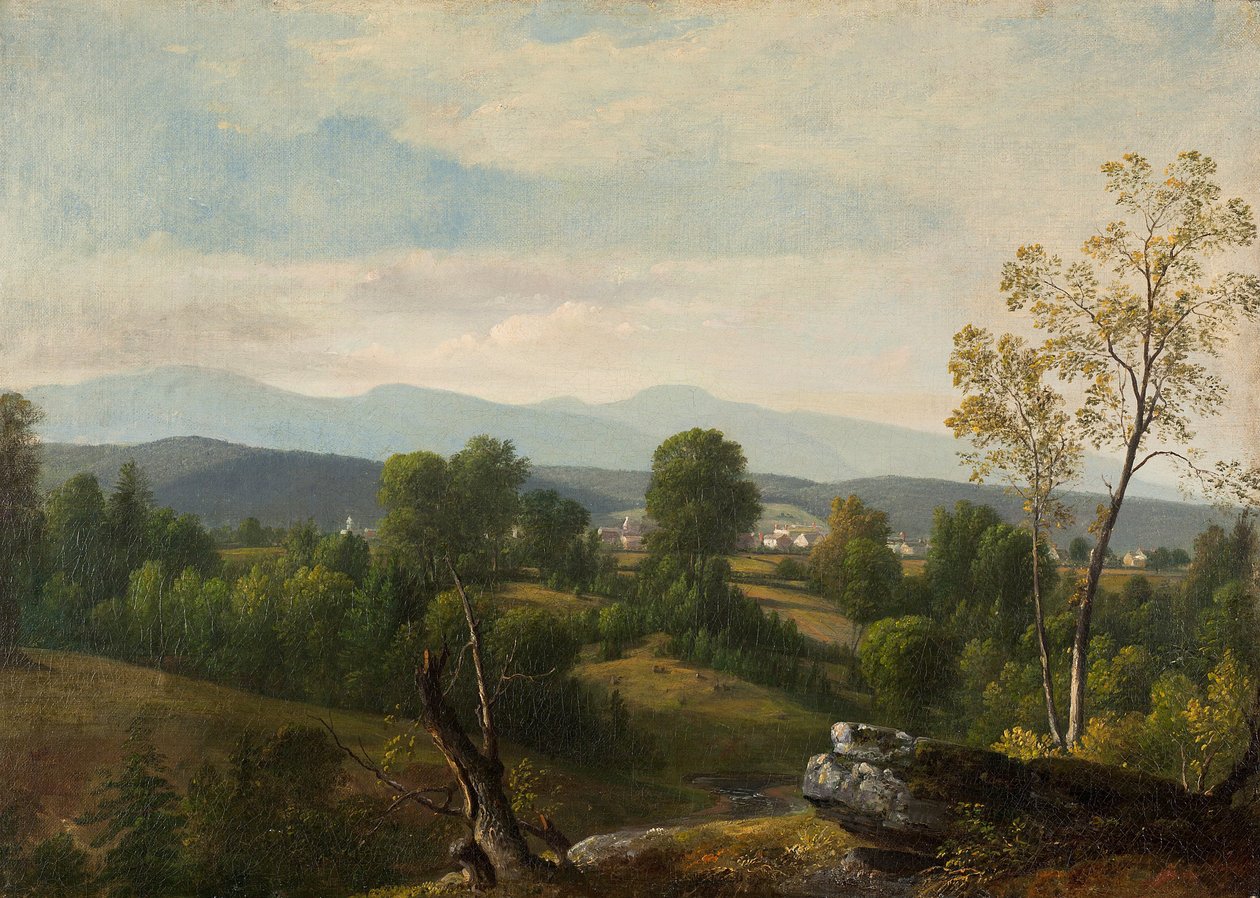 Una vista della valle da Asher Brown Durand