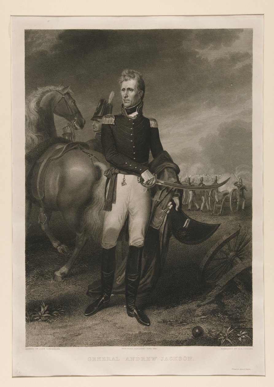 Il generale Andrew Jackson da Asher Brown Durand