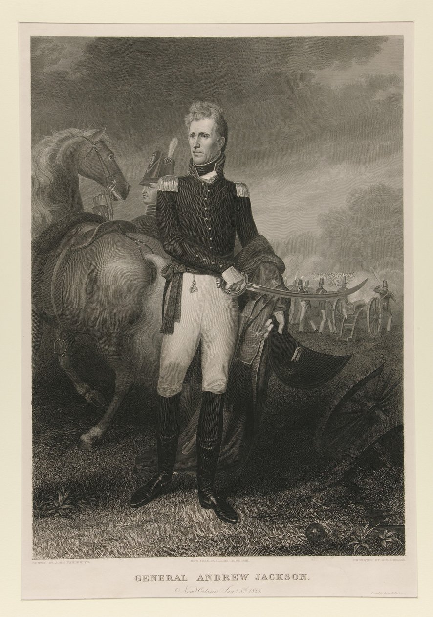 Il generale Andrew Jackson da Asher Brown Durand