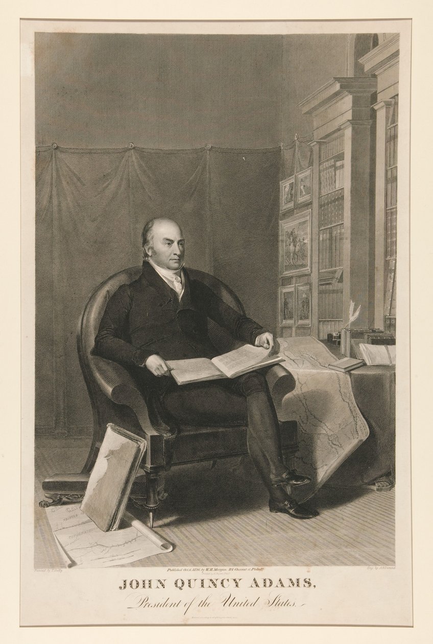 John Quincy Adams, presidente degli Stati Uniti da Asher Brown Durand