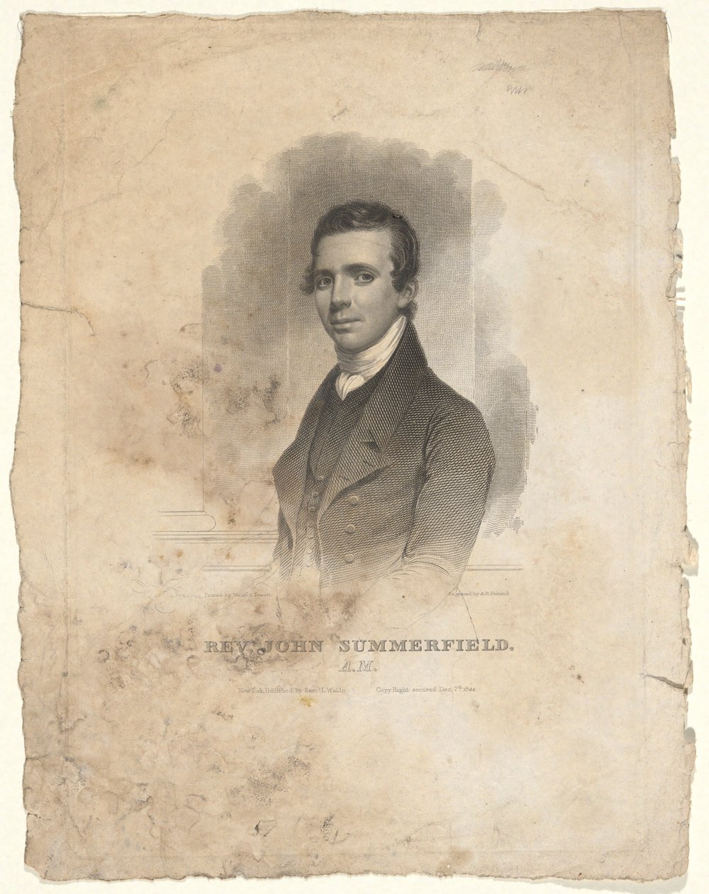 Rev. John Summerfield, A.M. da Asher Brown Durand