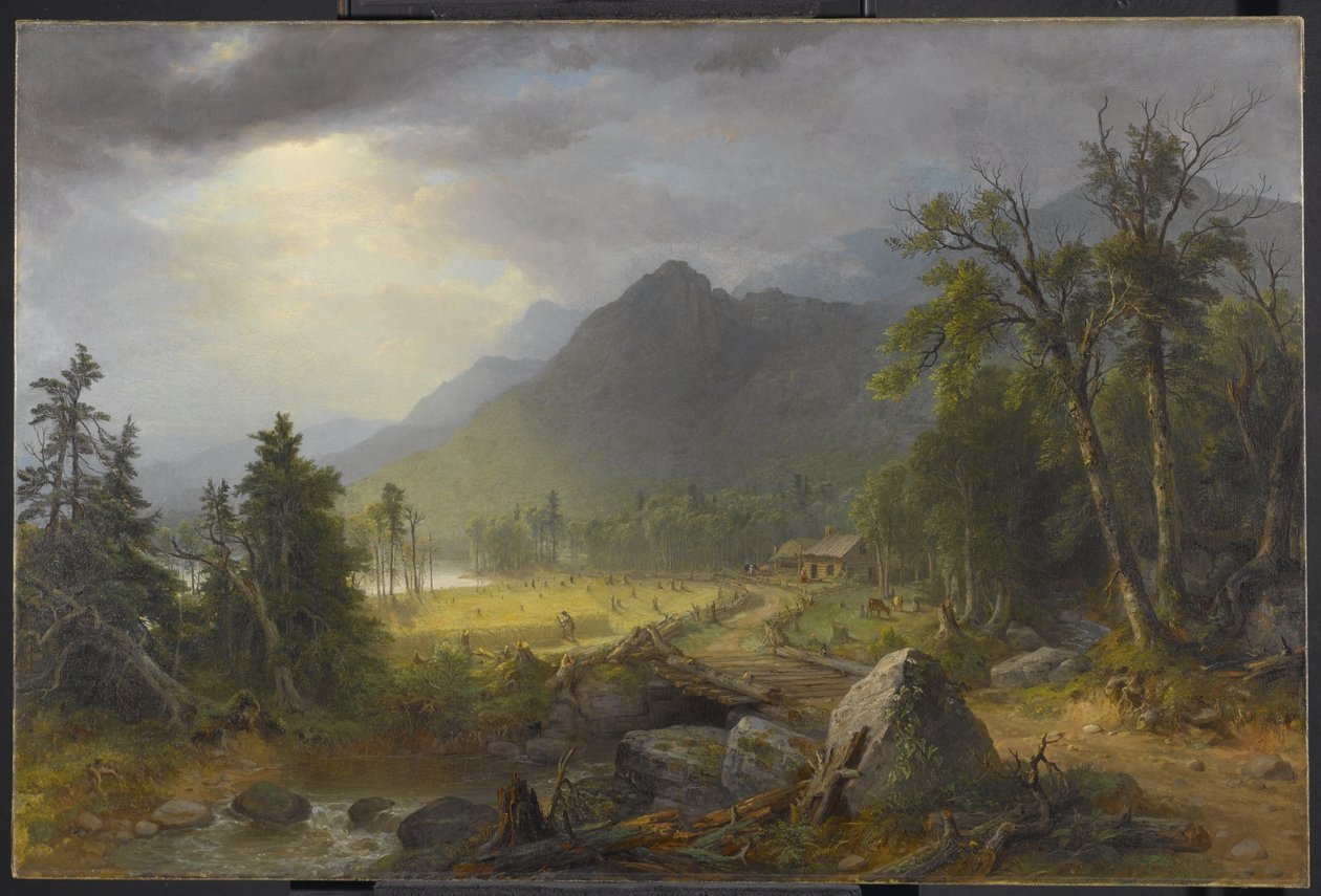 Il primo raccolto nel deserto da Asher Brown Durand