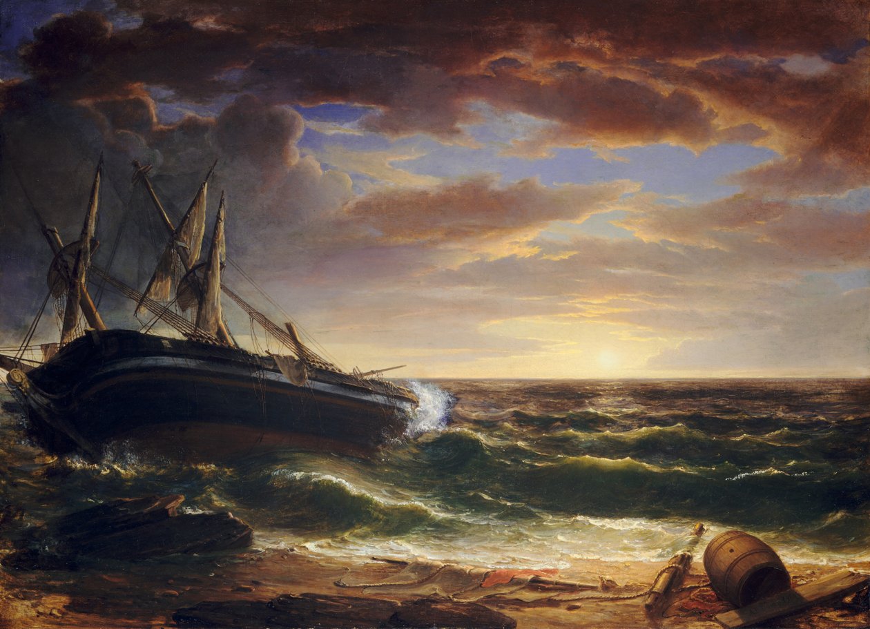 La nave arenata da Asher Brown Durand