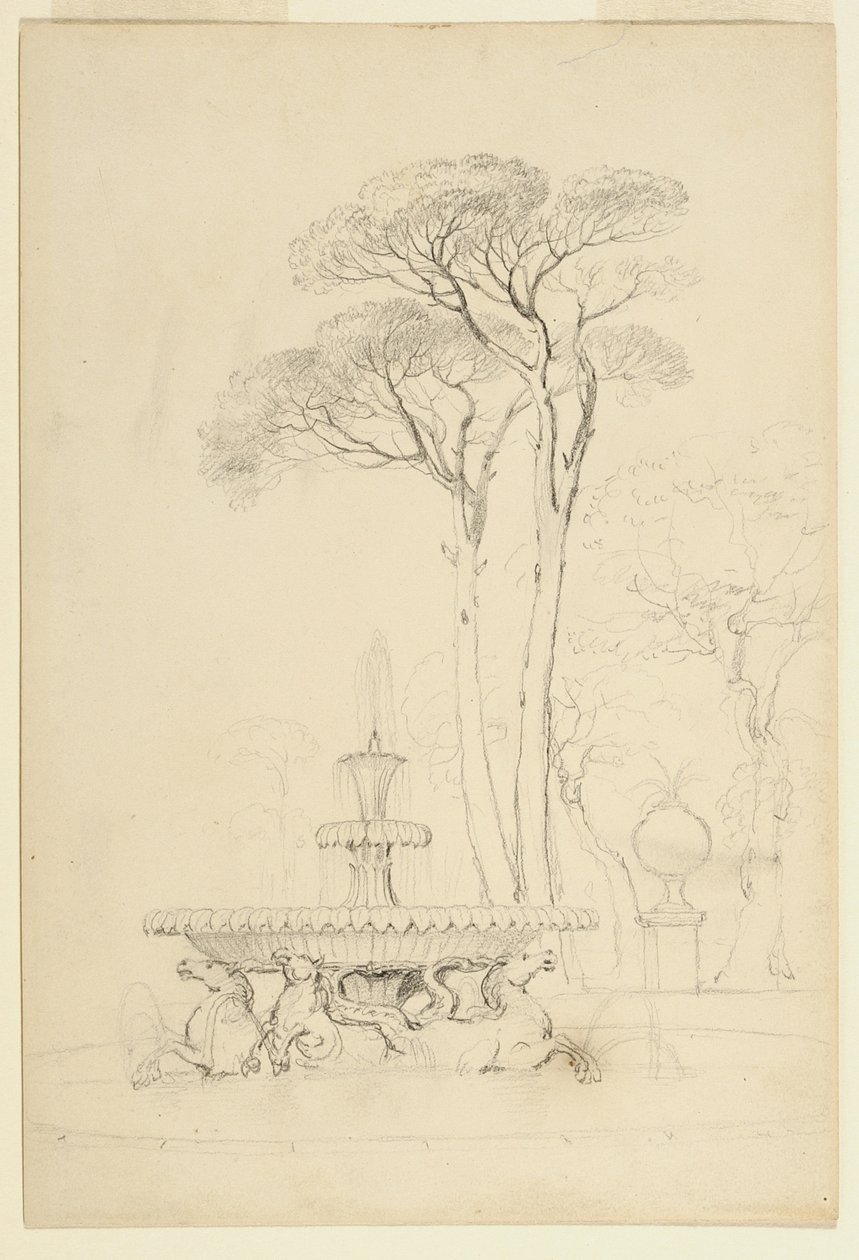 Veduta della Fontana dell
