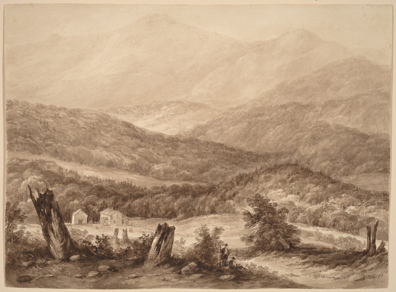 Montagne Bianche (?) da Asher Brown Durand