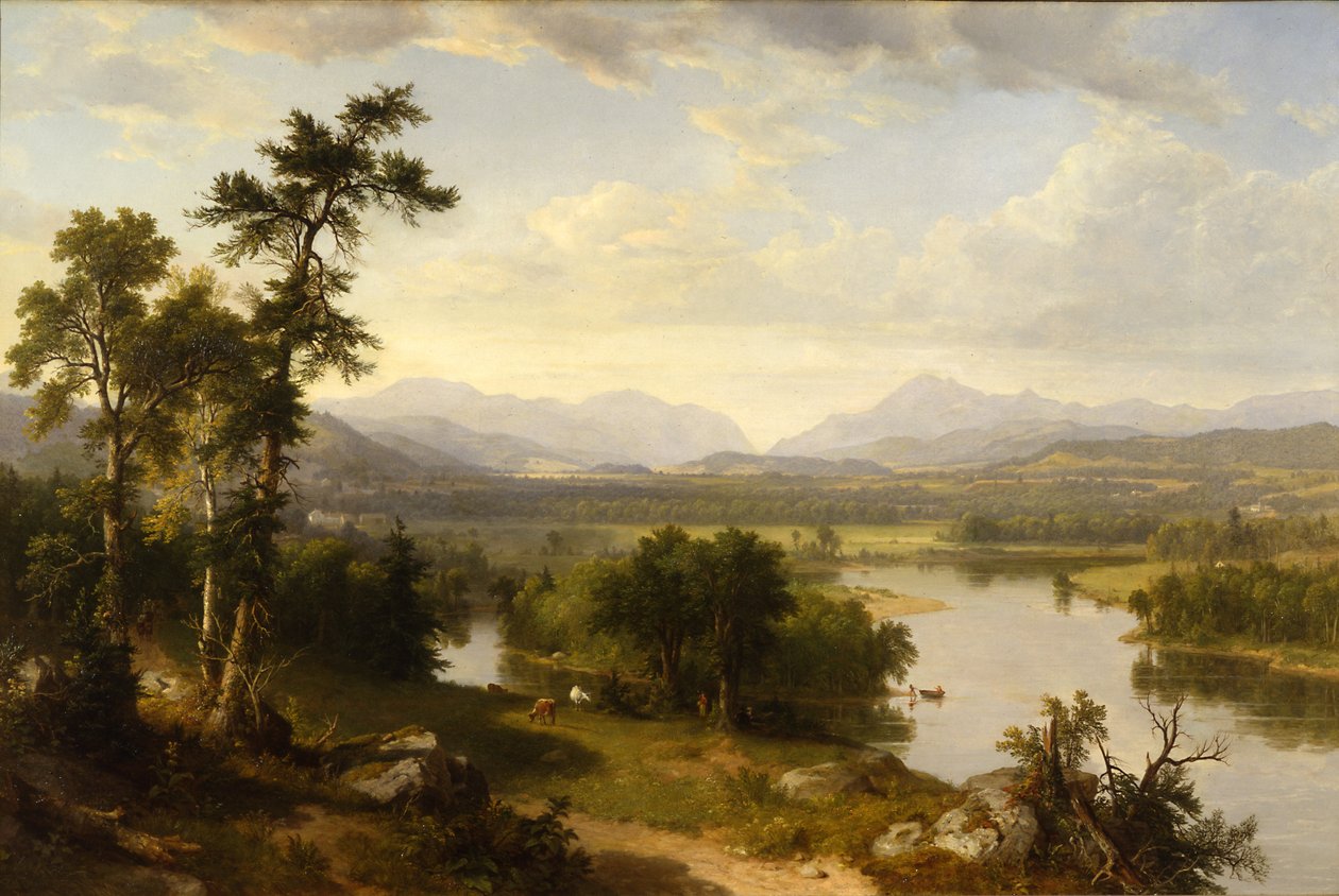 Montagne Bianche (Gebirge nel New Hampshire), Frankonia-Tal da Asher Brown Durand