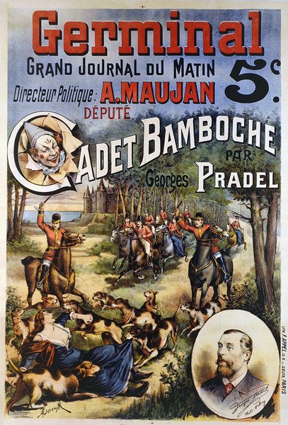 Poster pubblicitario per il giornale 