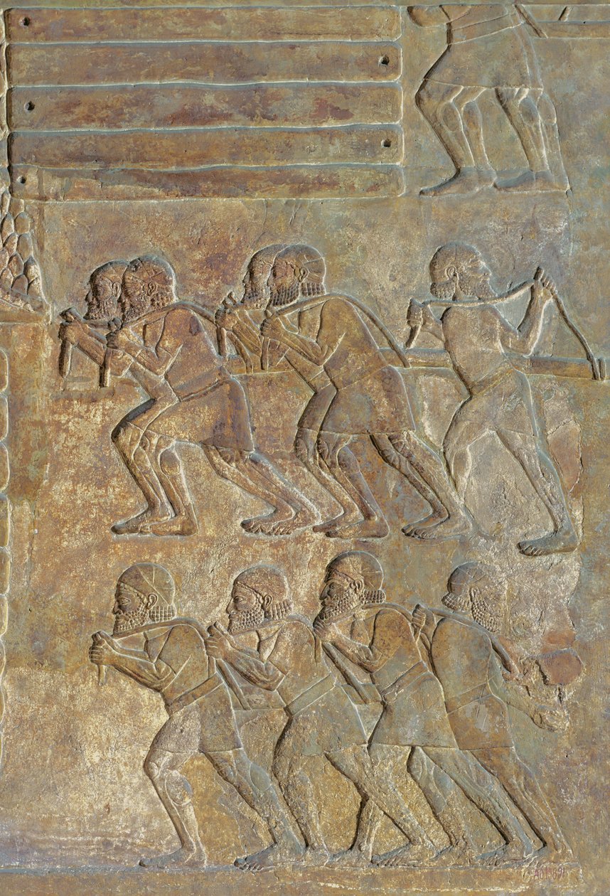 Dettaglio di un rilievo che raffigura l