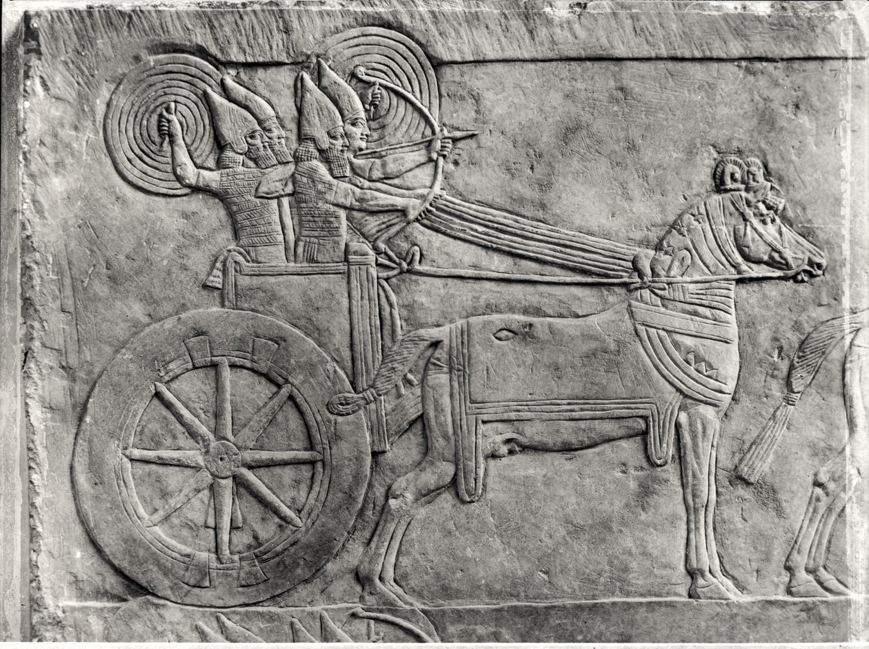 Frammento di un rilievo raffigurante l