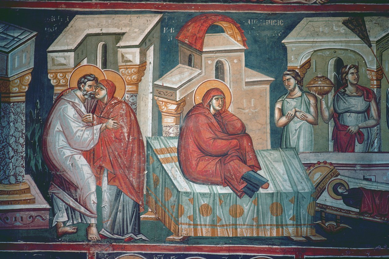 La Nascita della Vergine da Astrapas and Eutychios